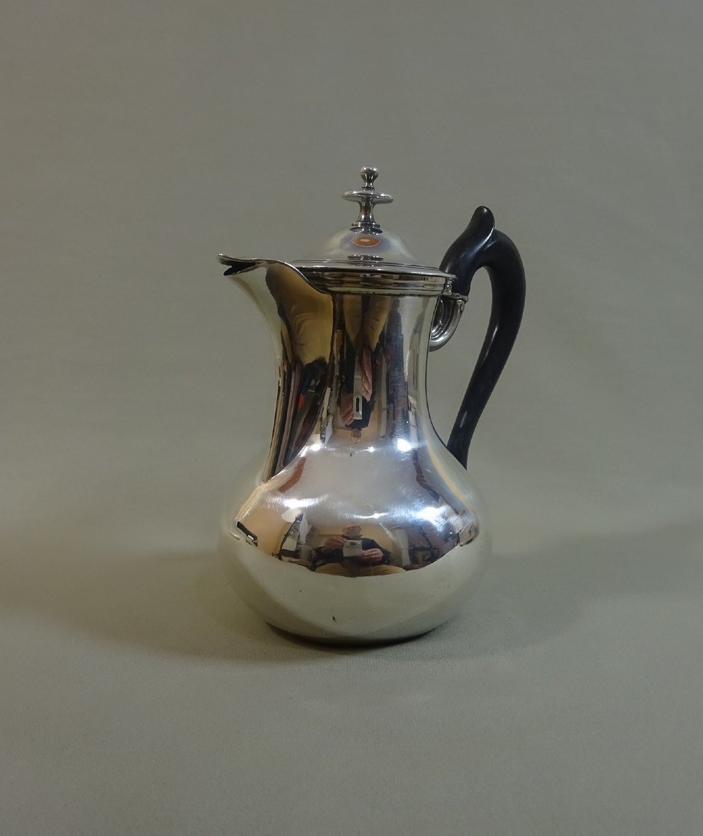 Charming Small 19th Century Minerva Silver Pouring Pot, Hallmarked To Be Identified-photo-1