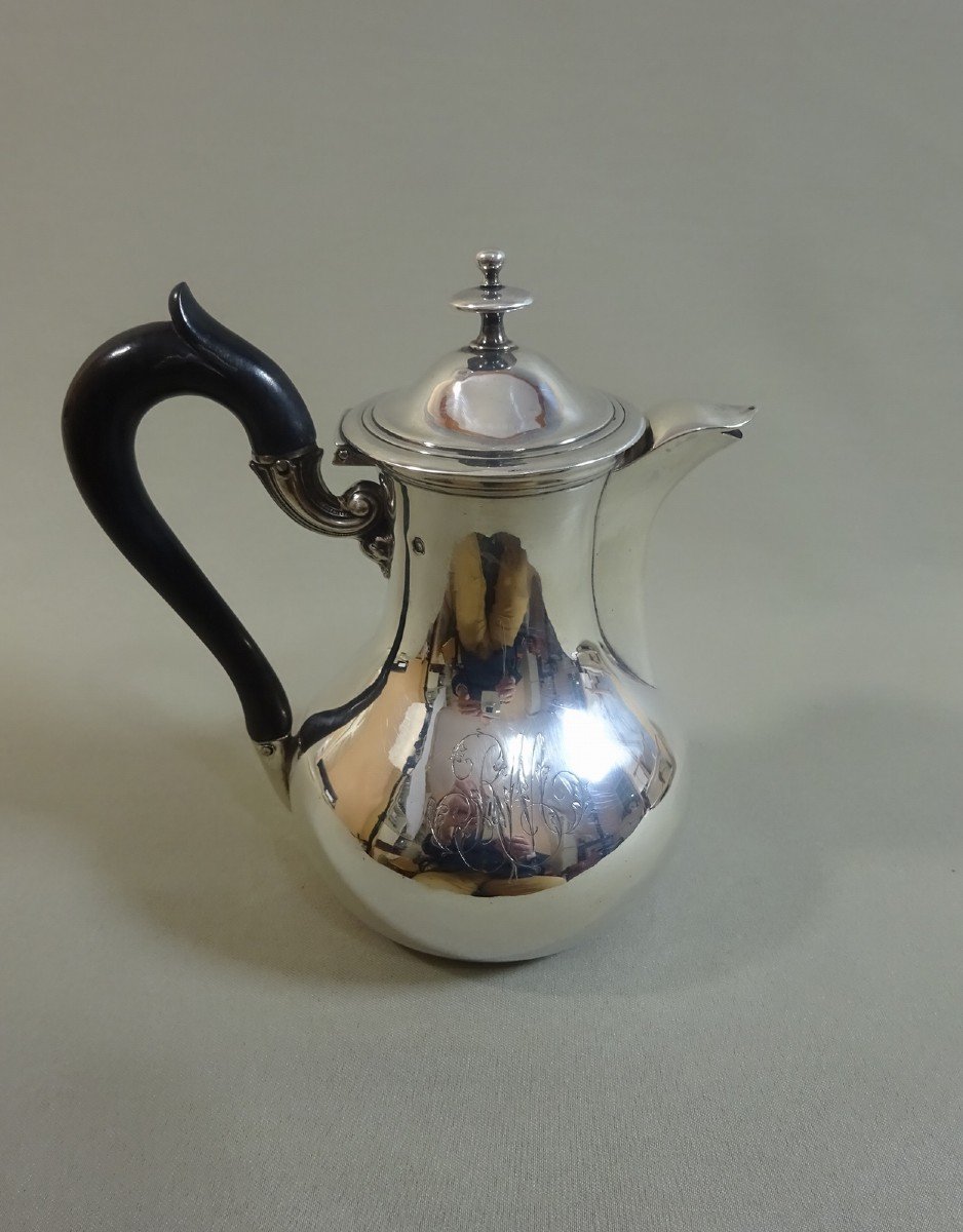 Charming Small 19th Century Minerva Silver Pouring Pot, Hallmarked To Be Identified-photo-4
