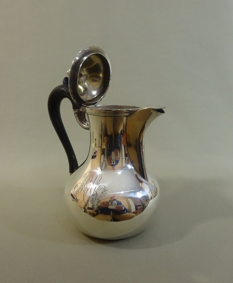 Charming Small 19th Century Minerva Silver Pouring Pot, Hallmarked To Be Identified-photo-7