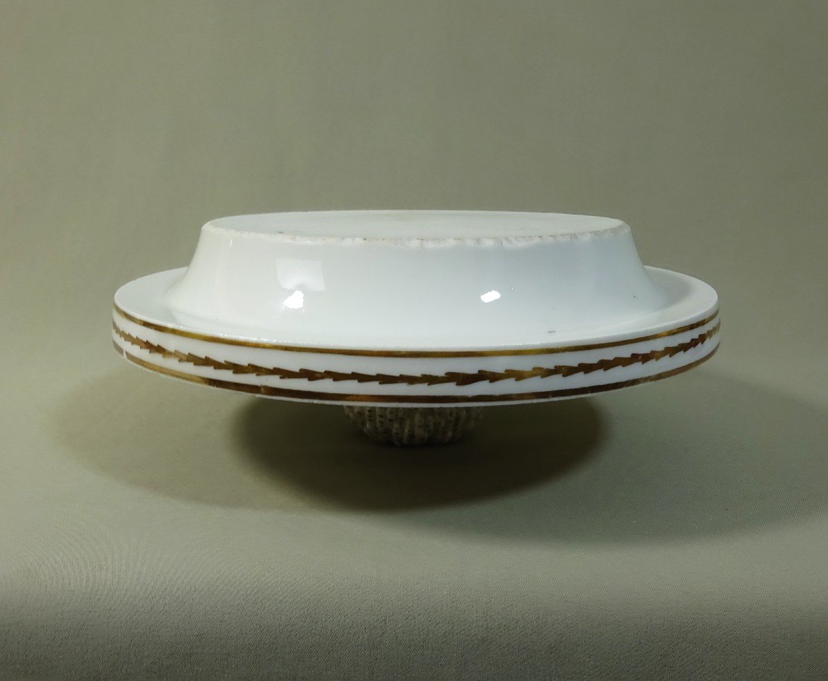 Sèvres, Paris, Couvercle De Glacière Du XVIIIe Siècle En Porcelaine, Décor Aux Barbeaux, si Cher à Marie-Antoinette-photo-5