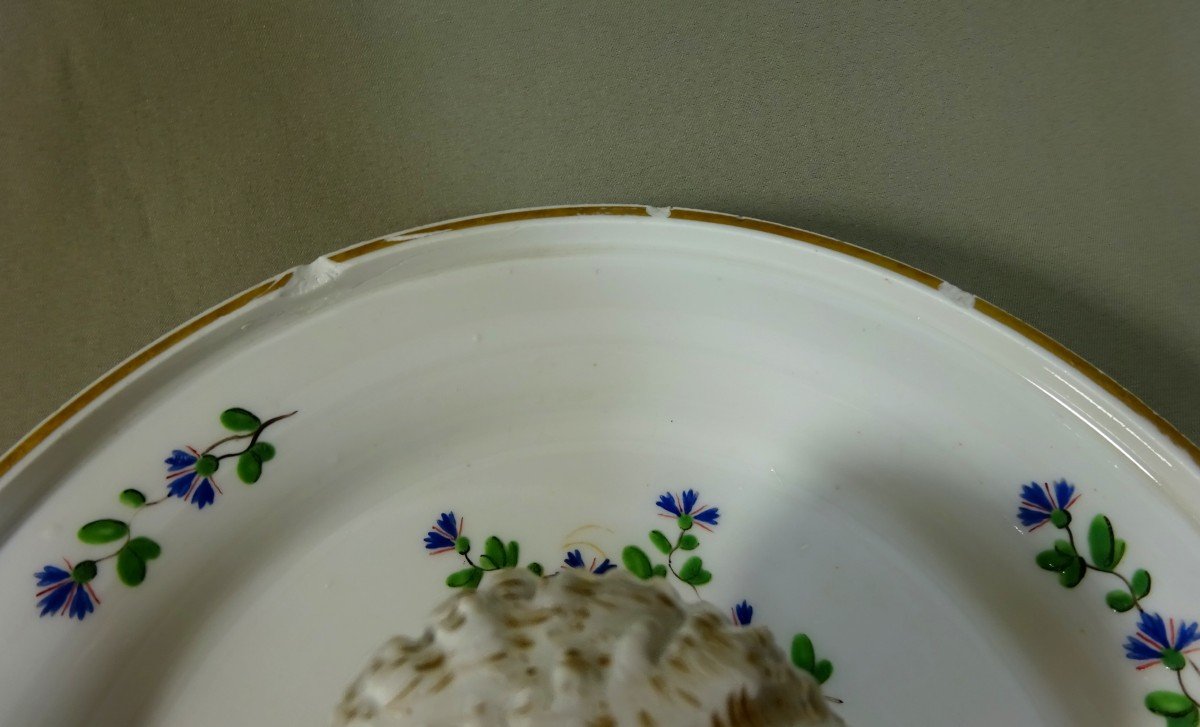 Sèvres, Paris, Couvercle De Glacière Du XVIIIe Siècle En Porcelaine, Décor Aux Barbeaux, si Cher à Marie-Antoinette-photo-7