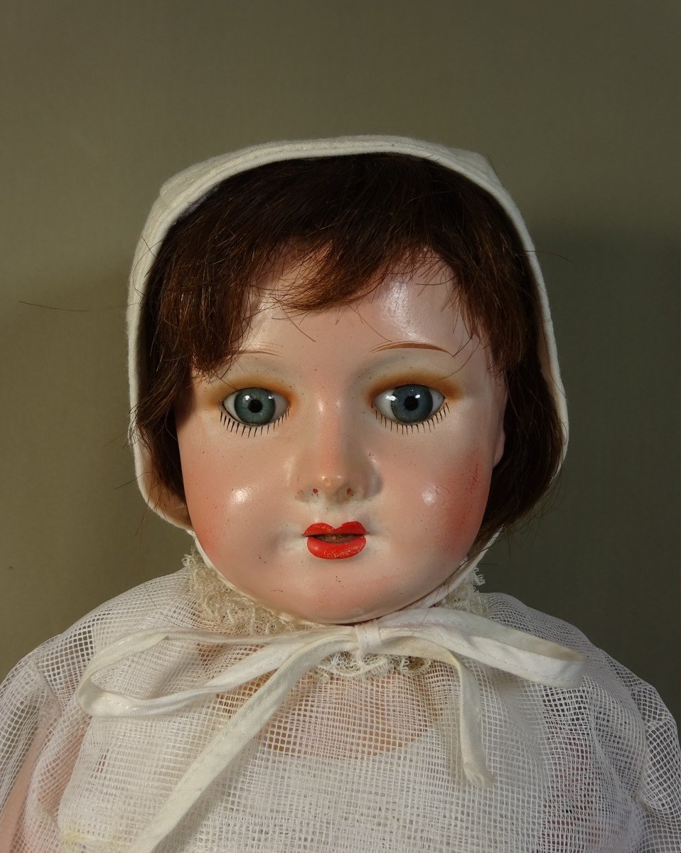 Old Paris Doll, 301- 10. Height: 62 Cm, Circa 1920-photo-1