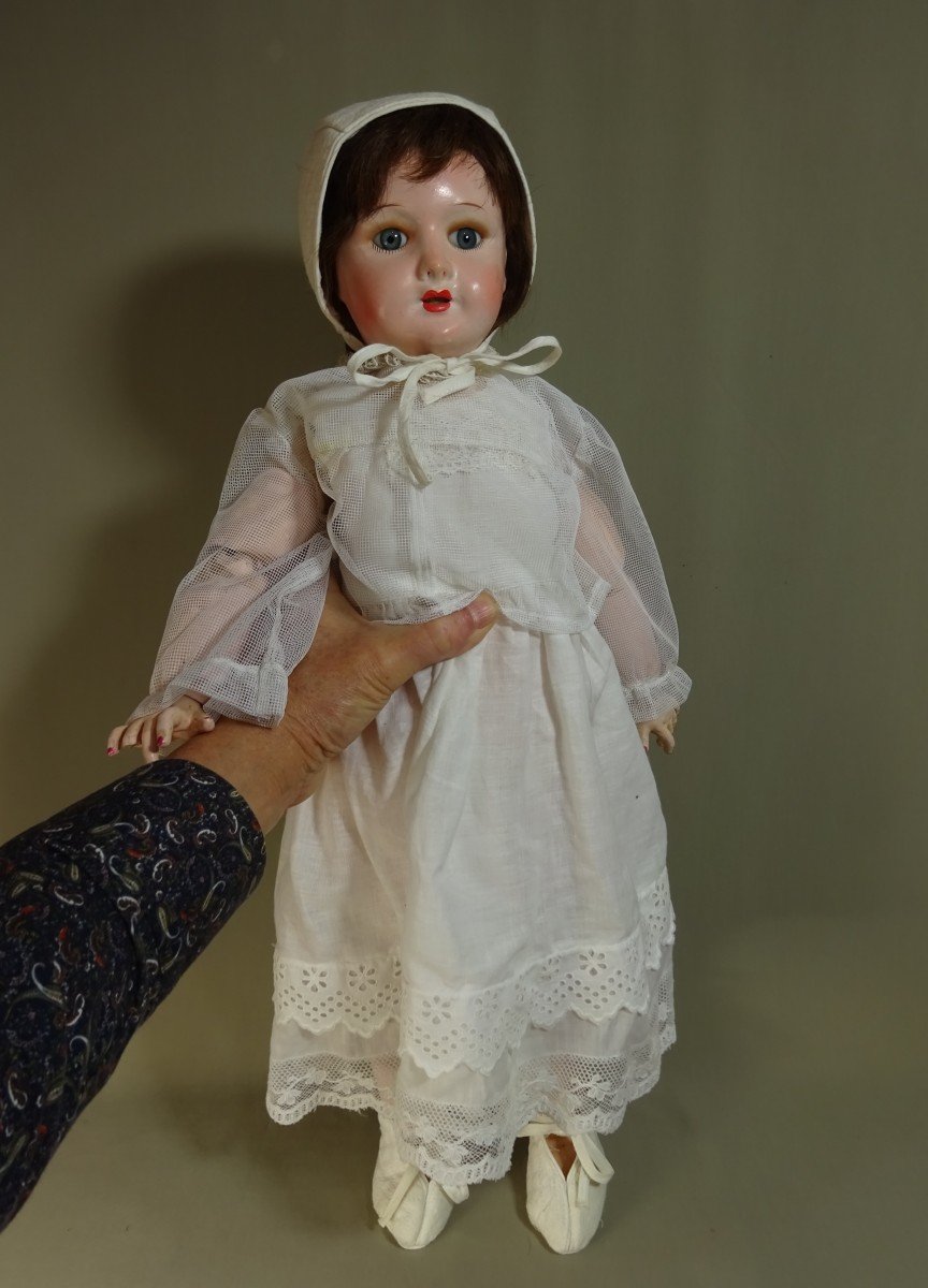 Old Paris Doll, 301- 10. Height: 62 Cm, Circa 1920-photo-4