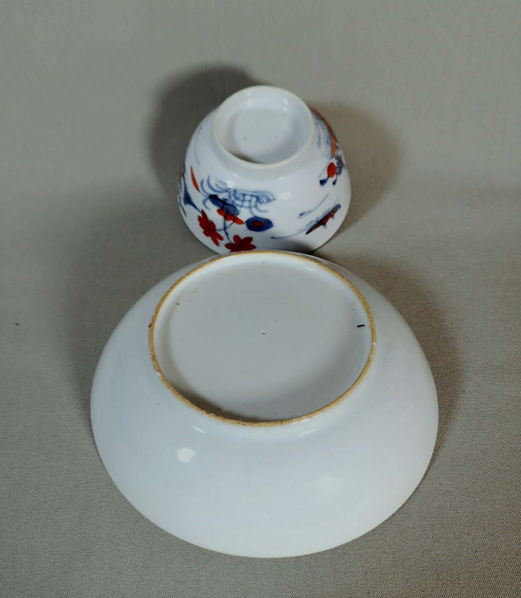 Chine Compagnie des Indes, Bols ou Sorbet en Porcelaine, P&eacute;riode Qianlong,  Style Japon Imari-photo-1