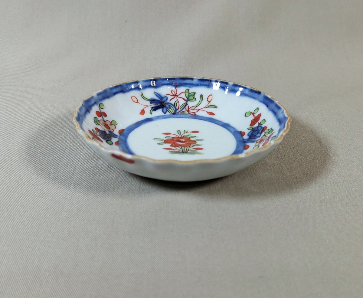 Coupelle Du XVIIIe En Porcelaine De Chine, Période Qianlong, Décor Japon Imari-photo-5