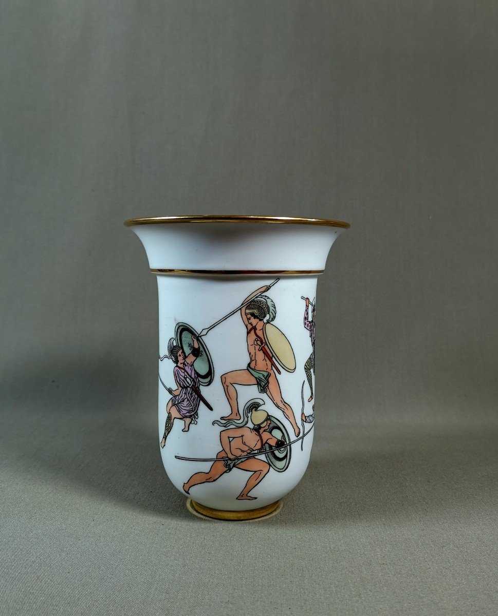 Vase Néo Grec, Hill Pottery, Sir James Duke & John Sheriff Hill, Angleterre Staffordshire-photo-2