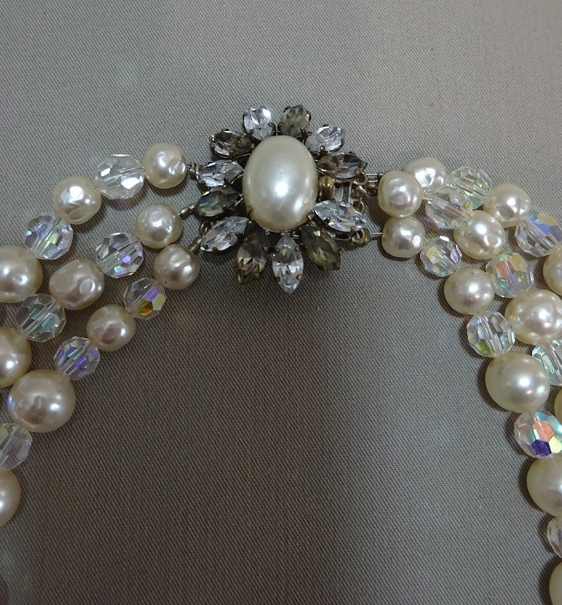 Sacha Guitry & Lana Marconi, Necklace From Film "if Versailles Were Told To Me" Gift Of Lana M.-photo-4