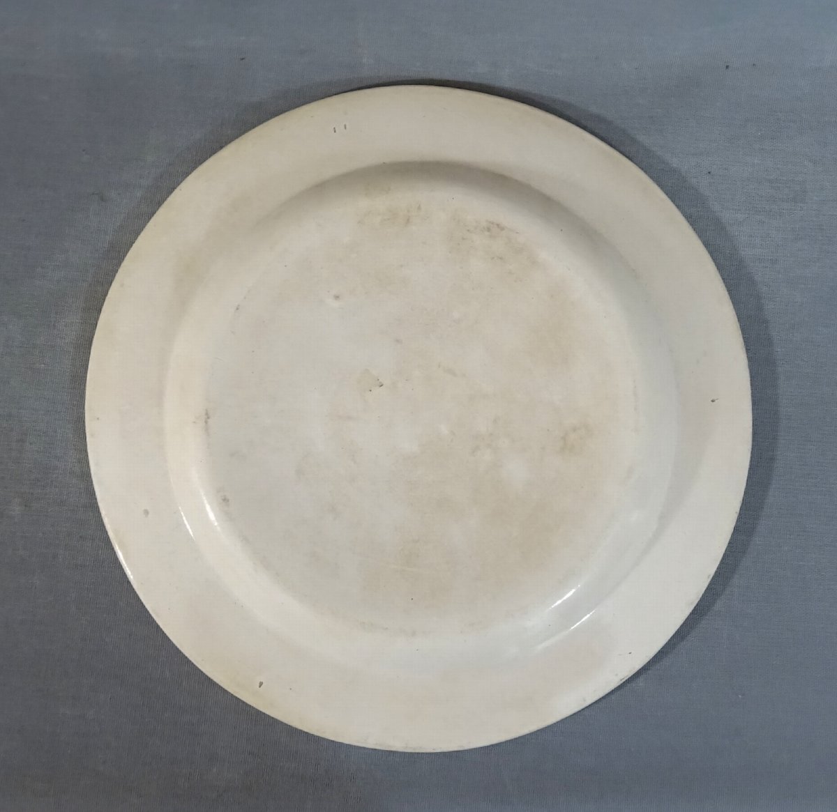 Creil début XIXe, 2 Assiettes Napoleon Bonaparte, Passage de la Bidassoa,  Le Général Dufour-photo-4