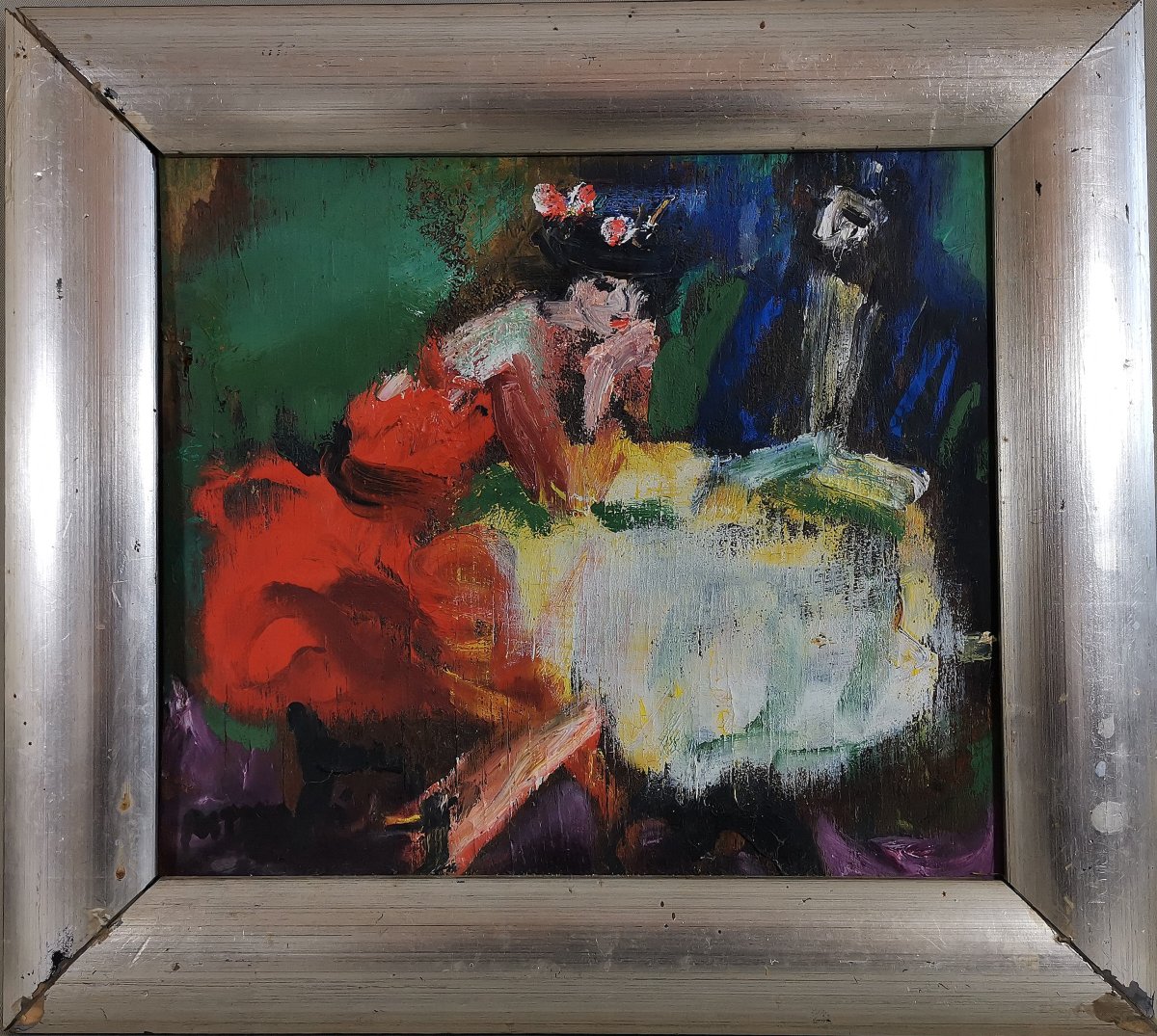 Vendula Ratajova, Czech Artist, Born In Prague In 1945, Expressionist Painter 