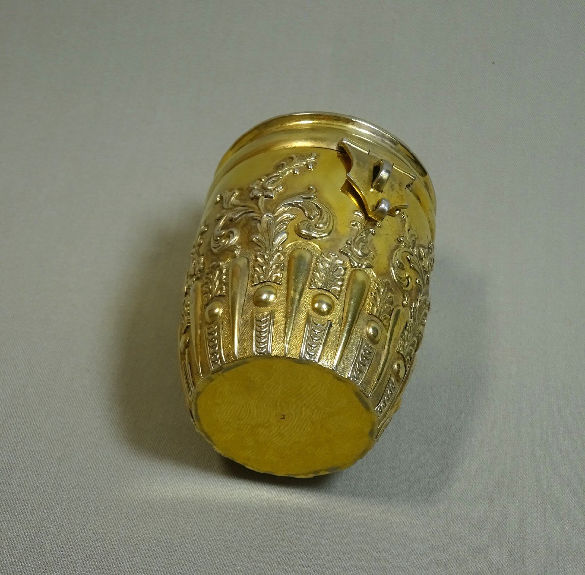 Faberg&eacute; De l&#039;Atelier, Tirelire En Argent &amp; Vermeil, Pi&egrave;ce d&#039;Orf&egrave;vrerie Russe Richement Ouvrag&eacute;e-photo-4