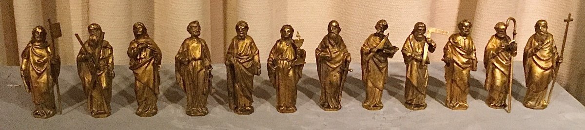 The Twelve Apostles In Gilt Bronze, Ancient Applications Of A Reliquary Hunt, 18th Century