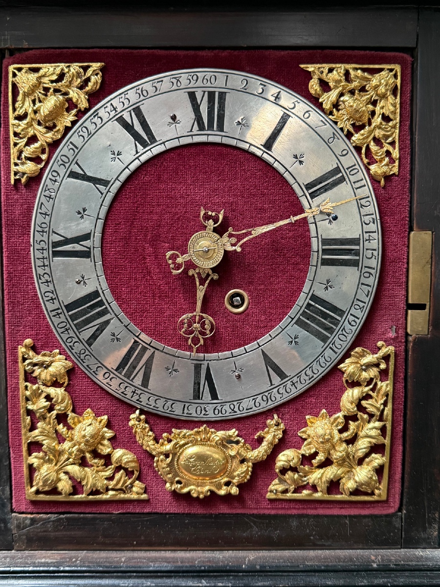 Pendule “Religieuse”,Bronze doré,Horloger: Baltazar Martinot-Paris,Époque Louis XIV-photo-2