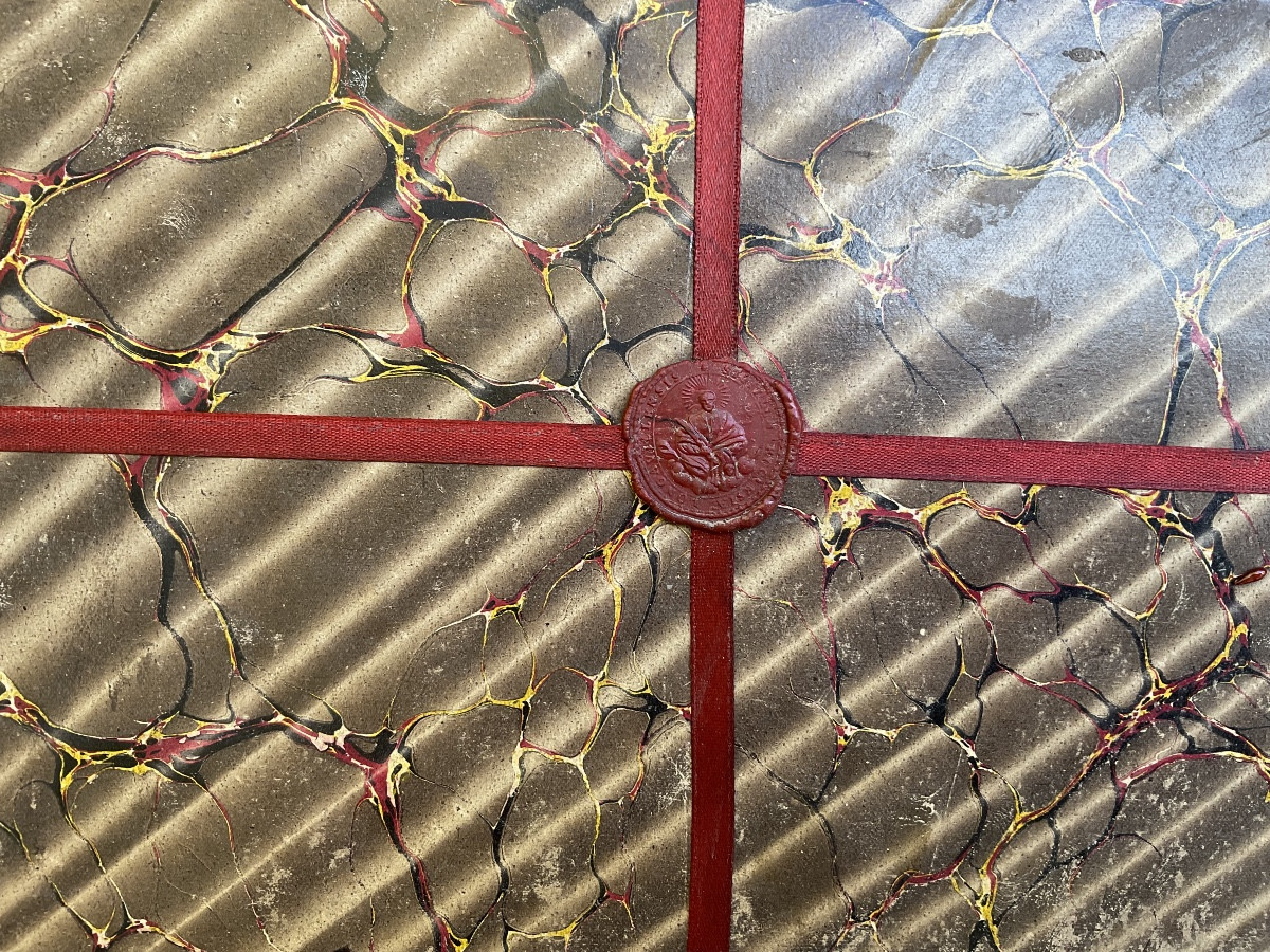 Large Repoussé Copper Reliquary Frame With Rocaille Decoration, Austria, 18th Century -photo-1