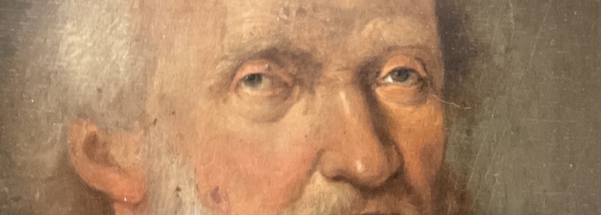 Portrait Anonyme d’un Vieux Homme ( Savant, Noble? ) Huile sur Bois, Pays -Bas , XVII/ XVIIIème-photo-3