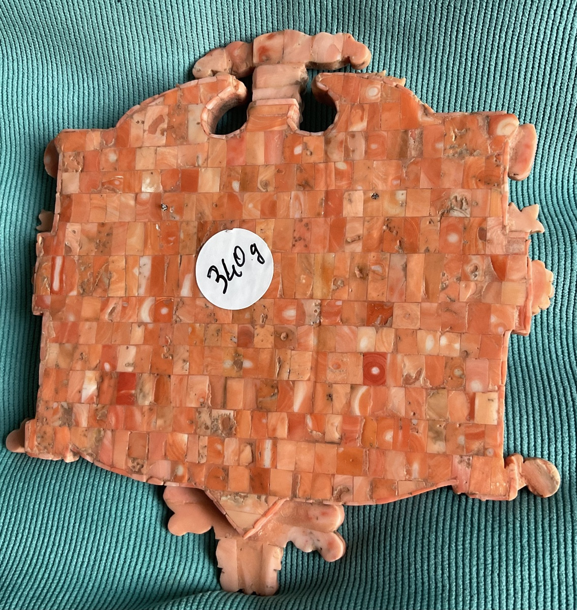 Coral Bas-relief Of The Nativity, Sicily (trapani), 19th Century-photo-3