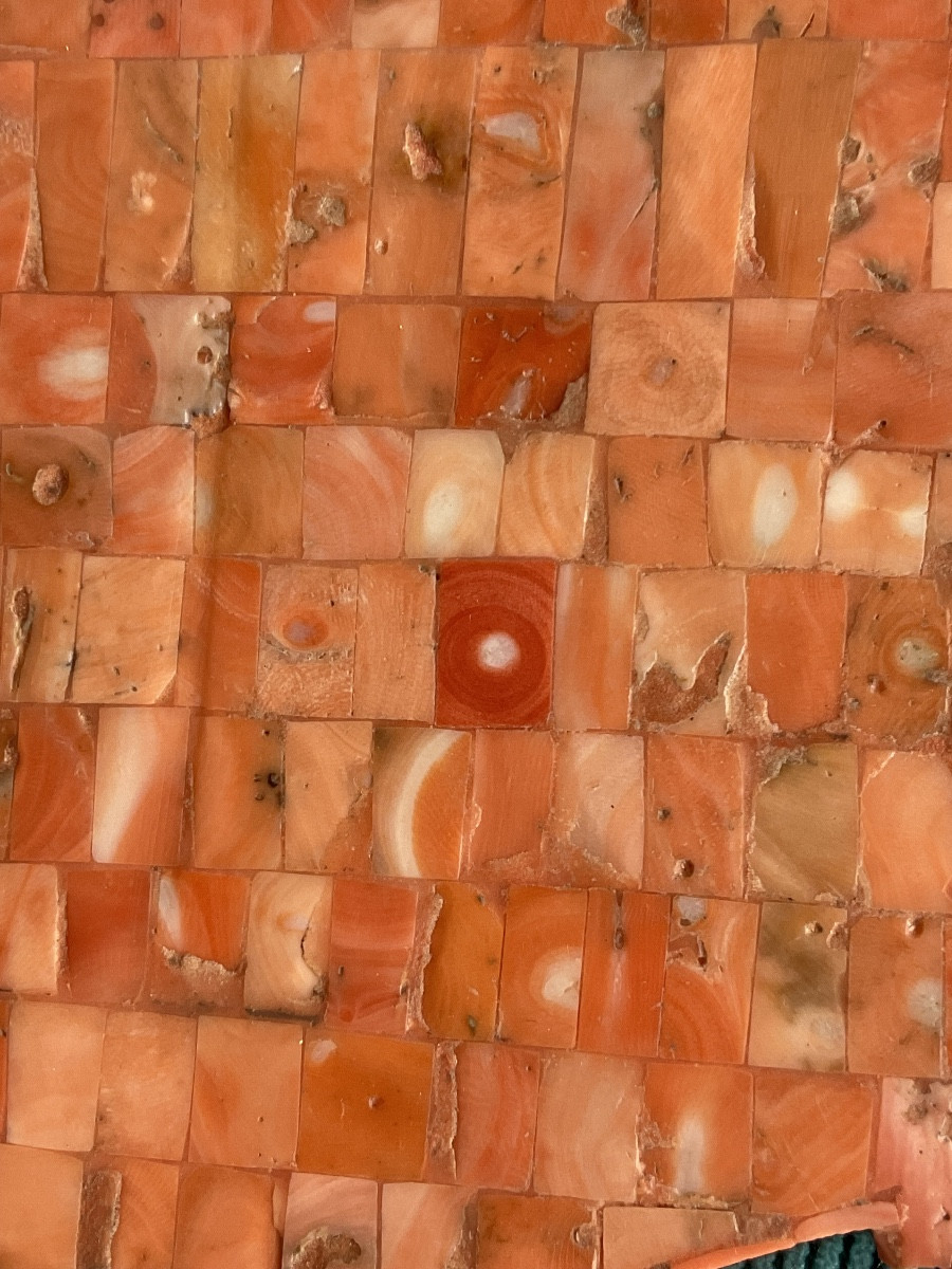 Coral Bas-relief Of The Nativity, Sicily (trapani), 19th Century-photo-4