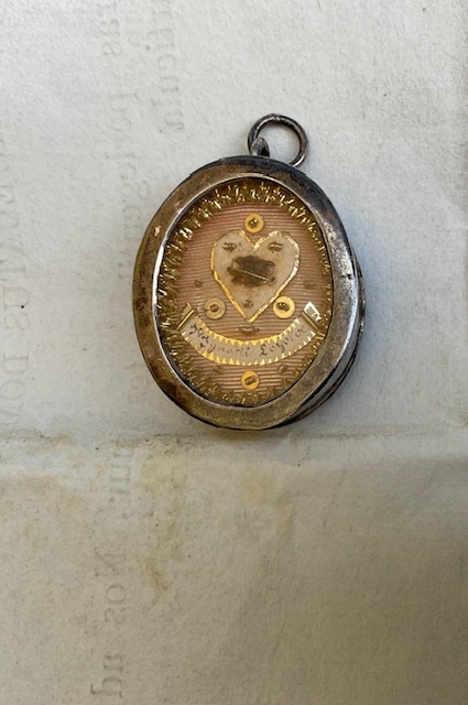 Capsule reliquaire (Theca) de saint Ignace de Loyola avec authentique, Rome, 1878