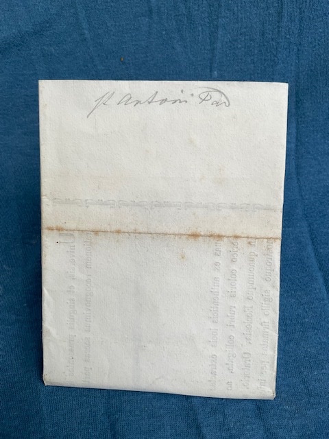 Capsule Reliquaire (Theca) de Saint  Antoine de Padoue avec Authentique , Rome, 1884-photo-2