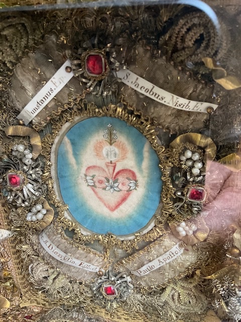 Reliquary Of The Sacred Heart, Austria, 18th Century-photo-4