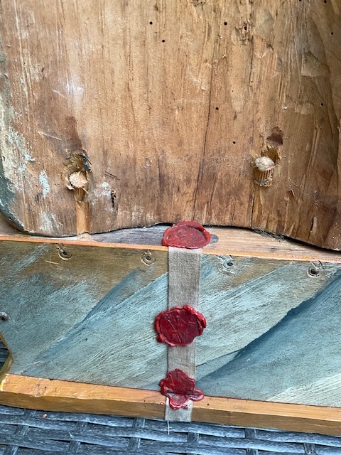 Buste Reliquaire de Saint Benoît (« S. Benedicti ») en Bois Sculpté, Tyrol, XVIIIe siècle-photo-1