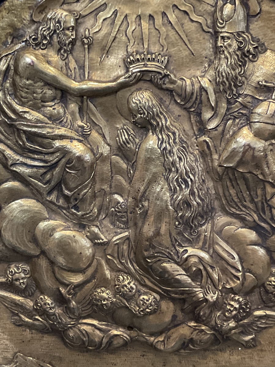 Tabernacle—reliquary Of Saint Charles Borromeo With The Coronation Of The Virgin, 18th-century Italy-photo-7