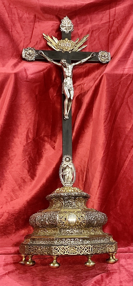 Cross - Reliquary (theca “of The True Cross,” Southern Germany (augsburg), Ca. 1700)