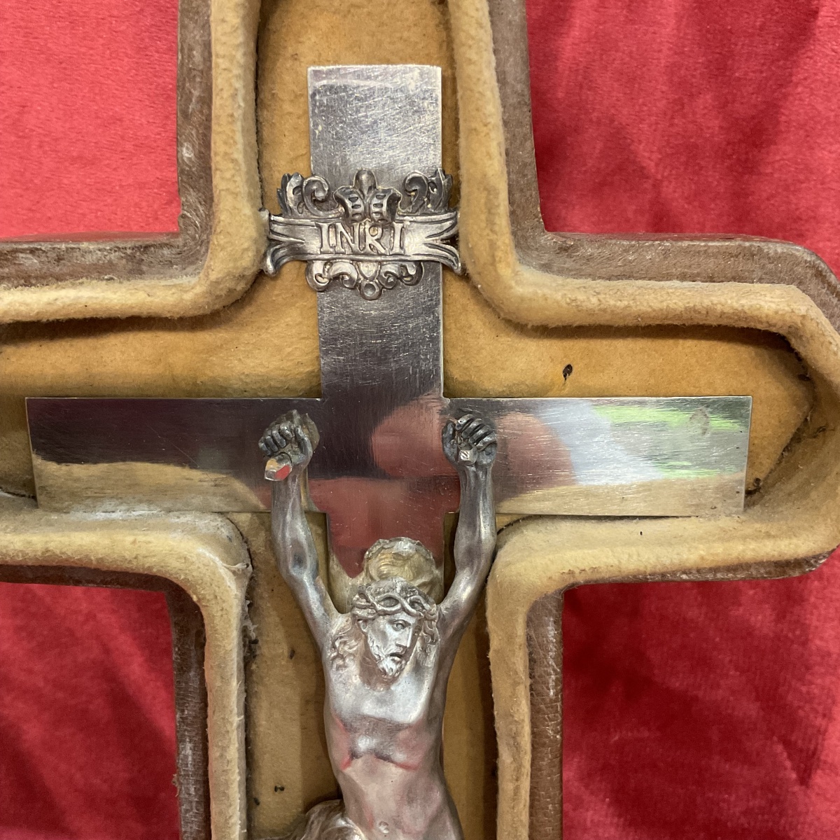 Croix Reliquaire ( Argent) Avec Fragment De La Vraie Croix Et Authentique, Italie (Vigevano)XIX-photo-3