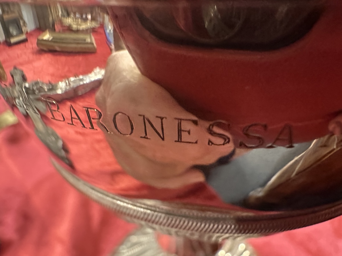 Commemorative (silver) Ciborium Of Baroness Maria Fussini, Italy (rome?), Early 19th Century-photo-4