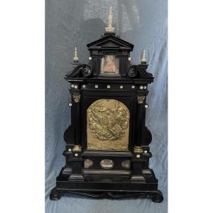 Tabernacle—reliquary Of Saint Charles Borromeo With The Coronation Of The Virgin, 18th-century Italy