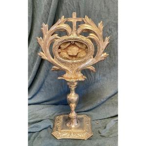 Monstrance - Reliquary (“ex Ossibus”) In Silver, France (southwest), Late 18th Century