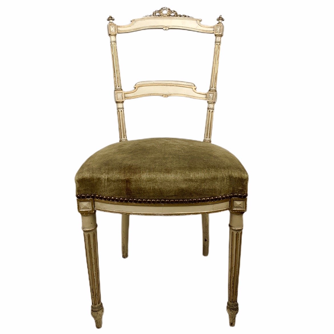 Pair Of Napoleon III Chairs Louis XVI Style-photo-2