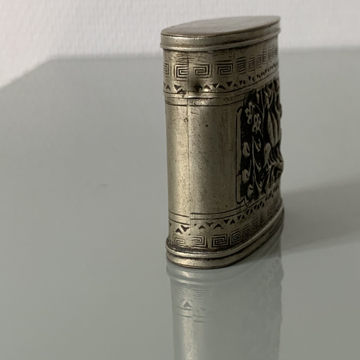 Silver Alloy Opium Box-photo-1