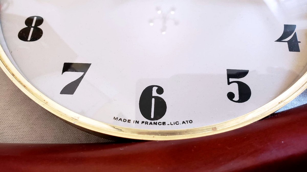 Boomerang Wall Clock 1950-photo-4