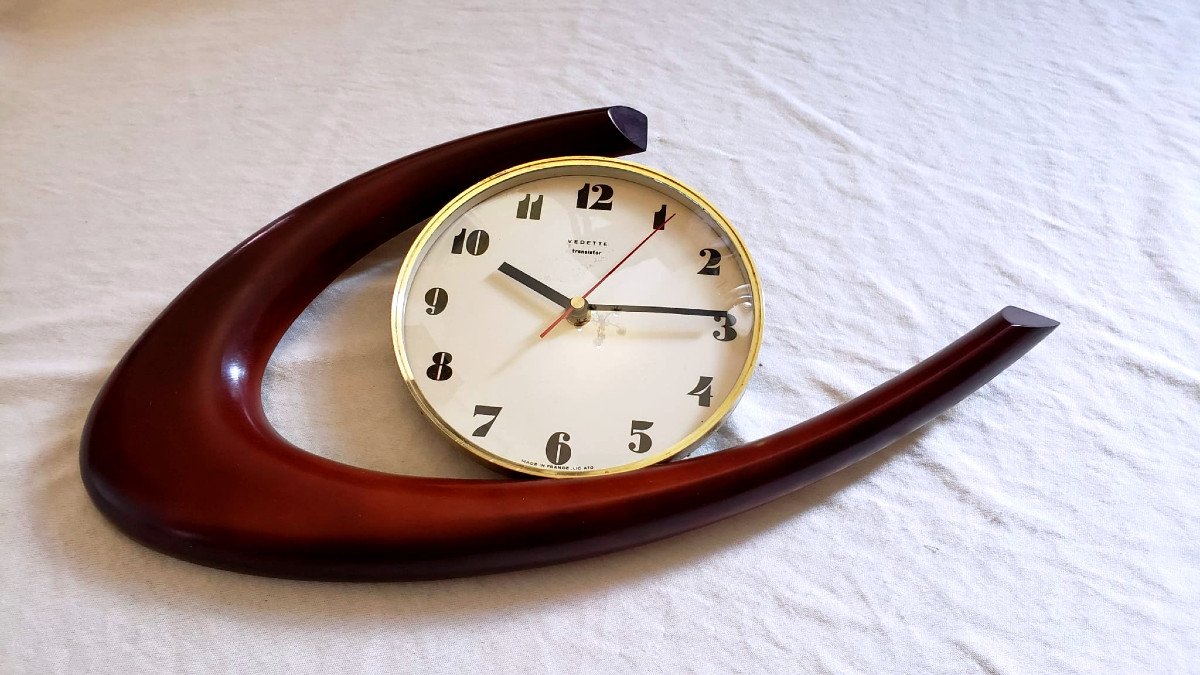 Boomerang Wall Clock 1950