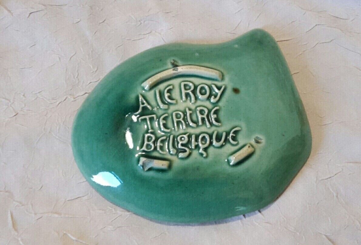 Majolique  A. Leroy - Tertre lez Baudour- Belgique - "Souvenir d'Algérie" - Début XX°-photo-3