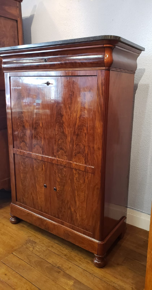 19th Century Mahogany Secretary-photo-4