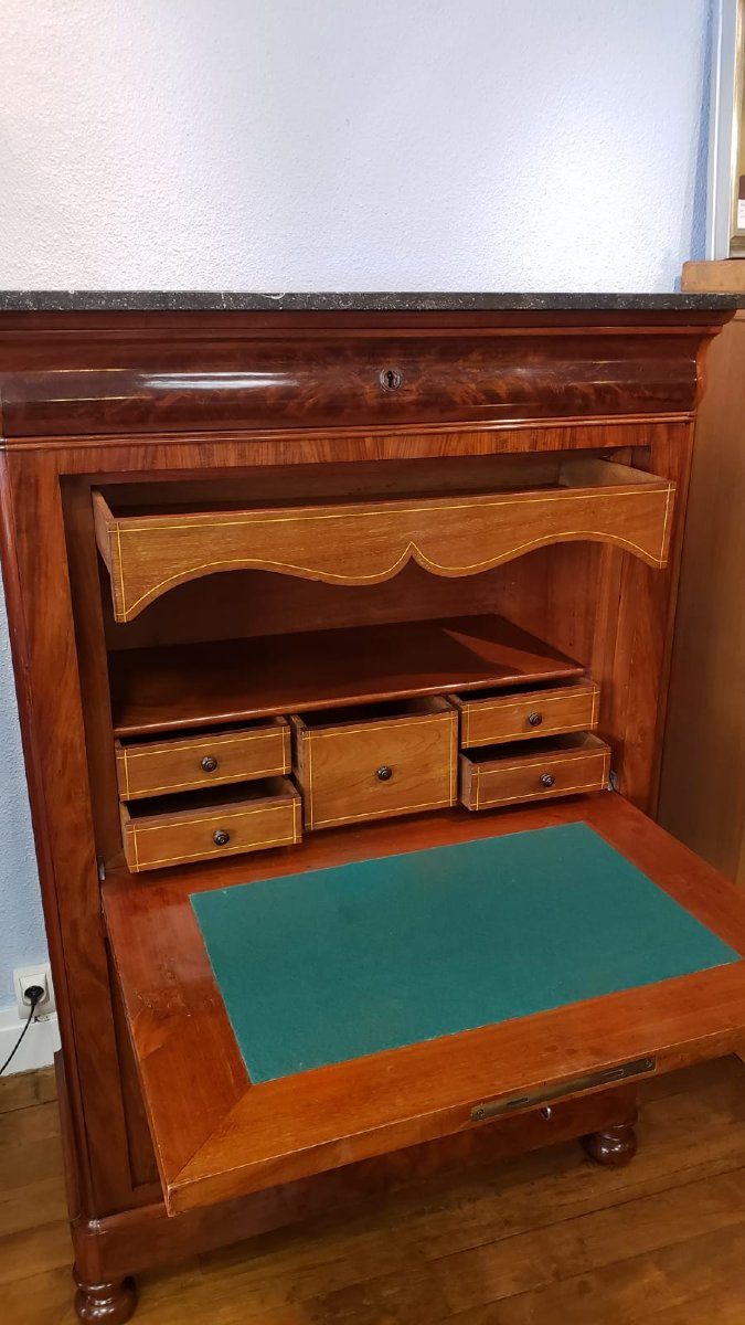 19th Century Mahogany Secretary-photo-2