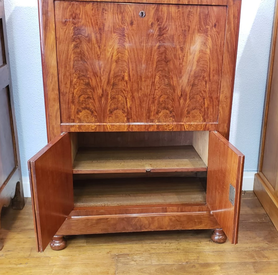 19th Century Mahogany Secretary-photo-6