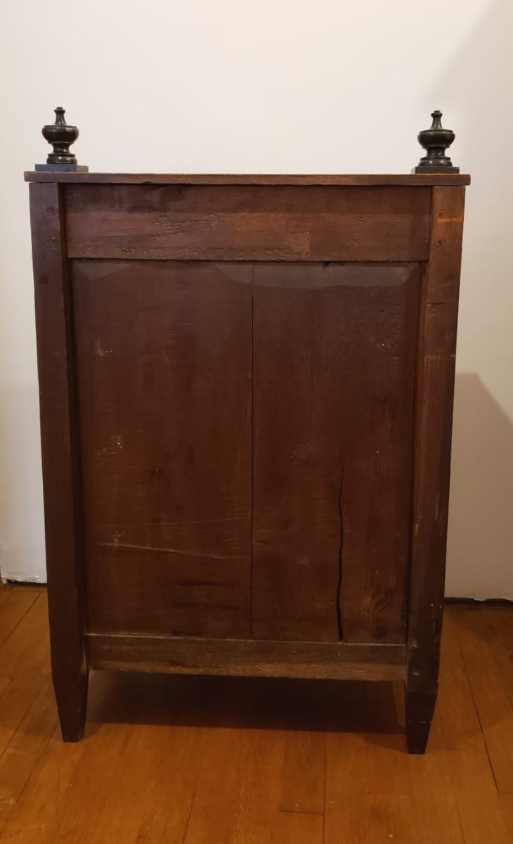 17th Century Oak Oratory - Champagne Burgundy.-photo-4