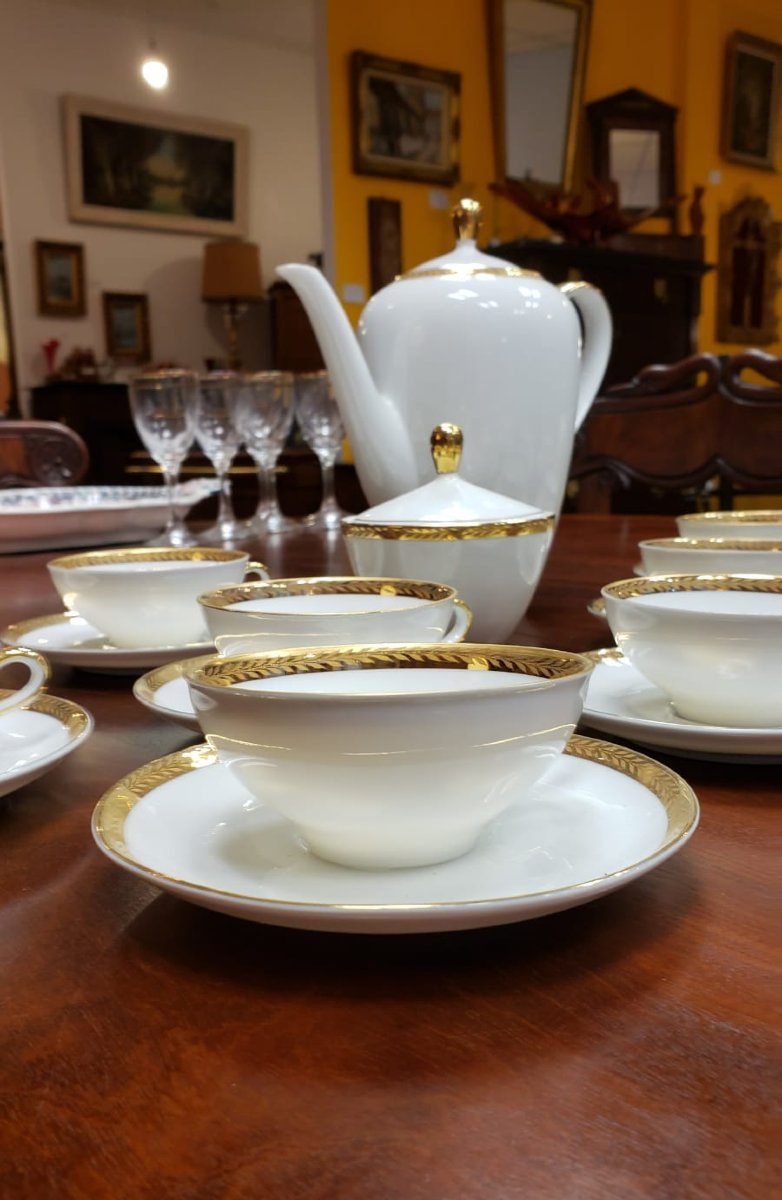 Service à café en porcelaine Hartporzellan Germany Rheinpfalz-photo-2