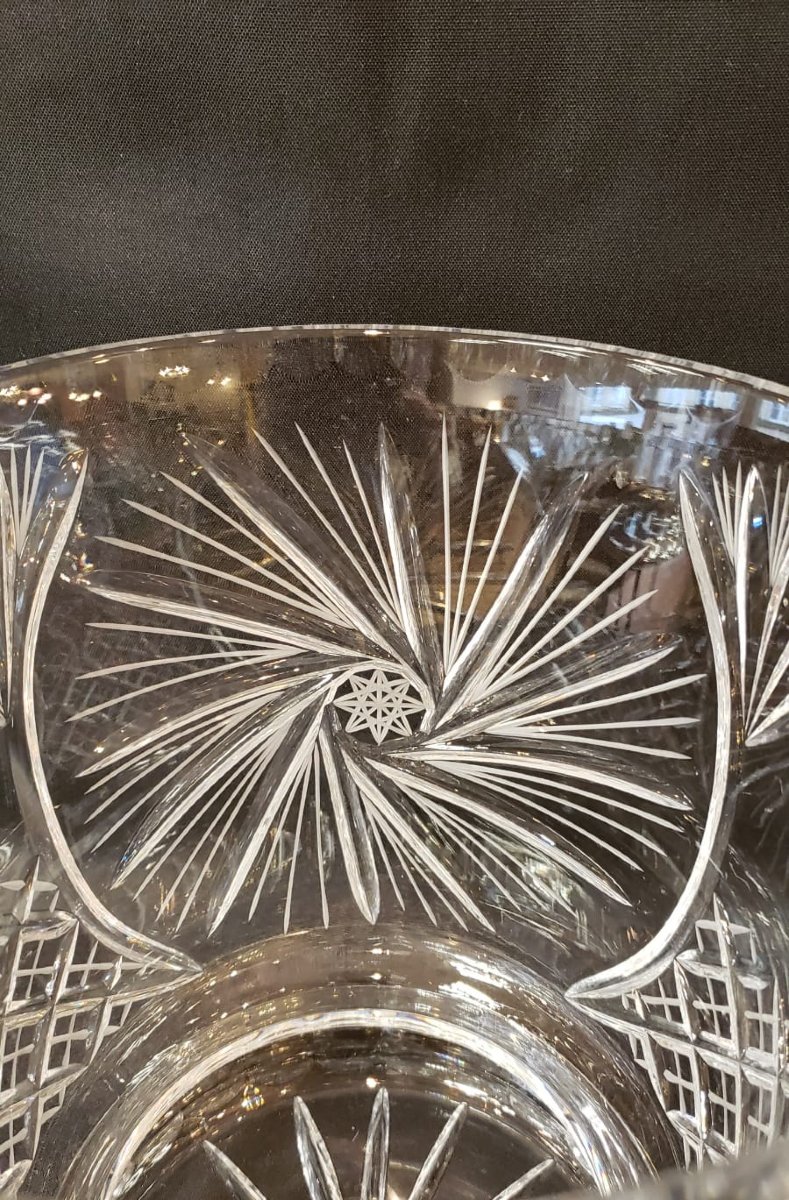 Hand-cut Crystal Champagne Bucket-photo-3