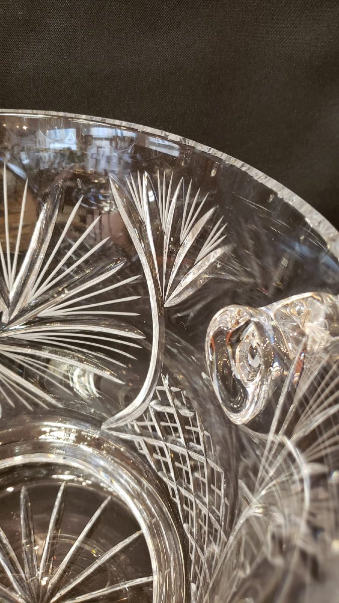 Hand-cut Crystal Champagne Bucket-photo-3