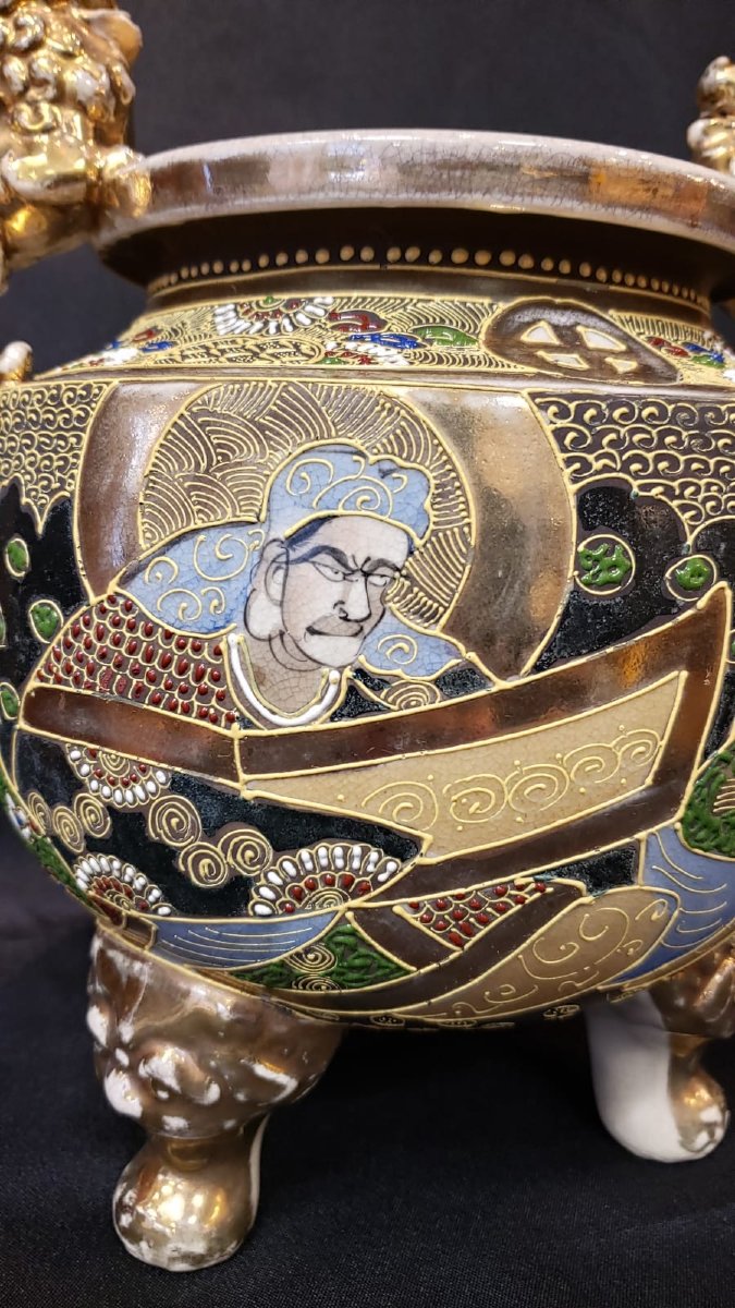 Brûle-parfum - Satsuma - Fin XIXe-photo-3