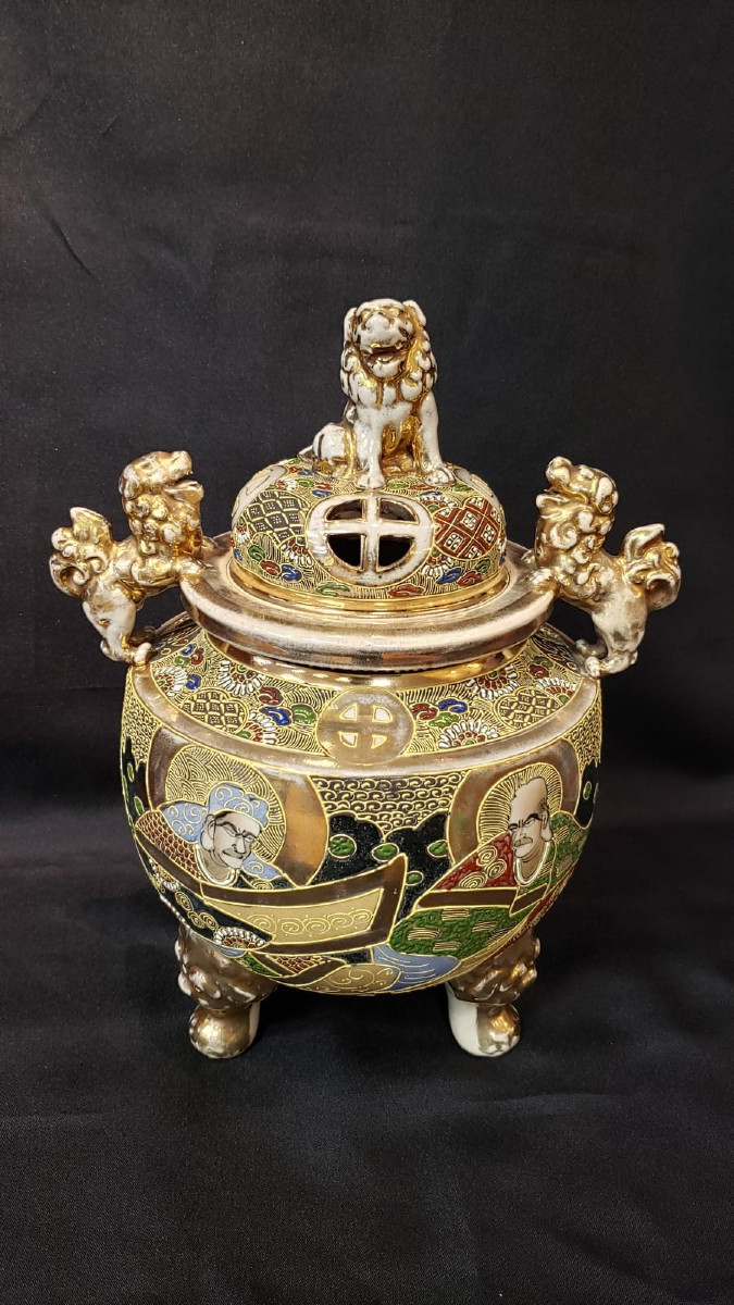 Brûle-parfum - Satsuma - Fin XIXe-photo-4