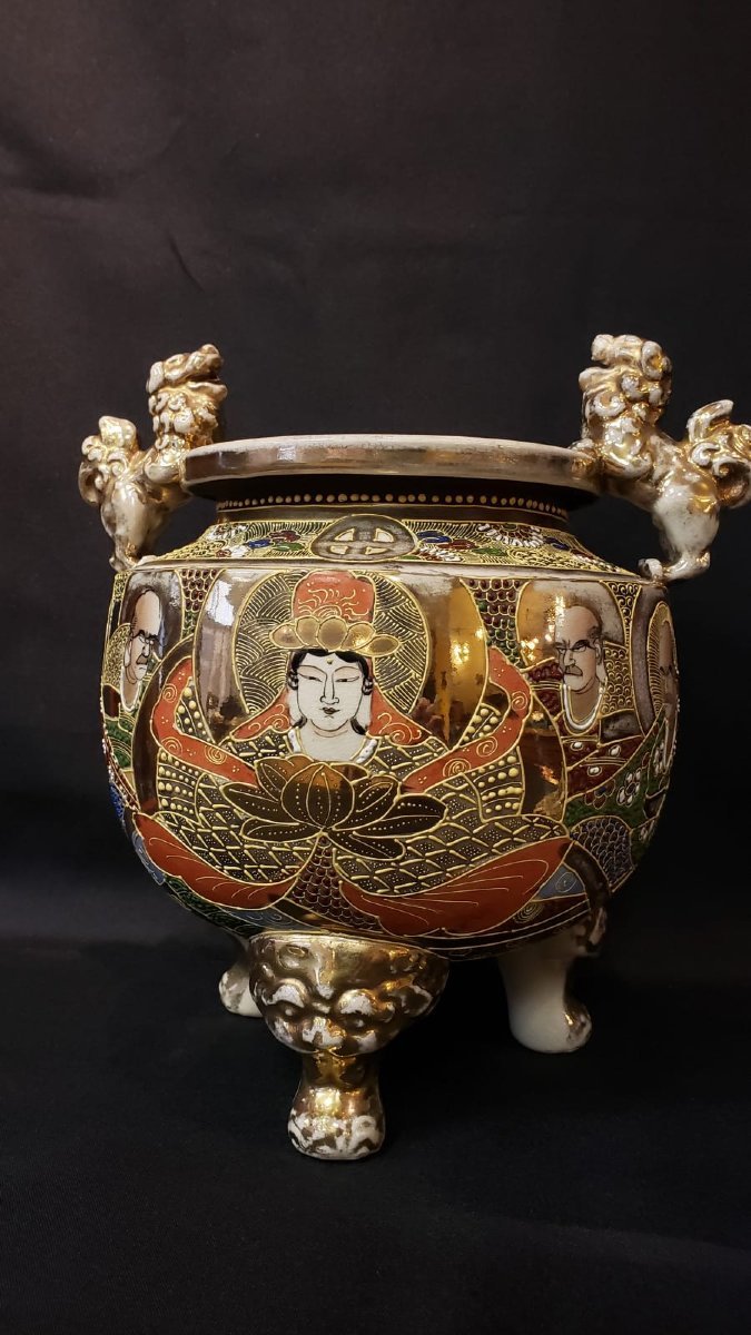 Brûle-parfum - Satsuma - Fin XIXe-photo-4