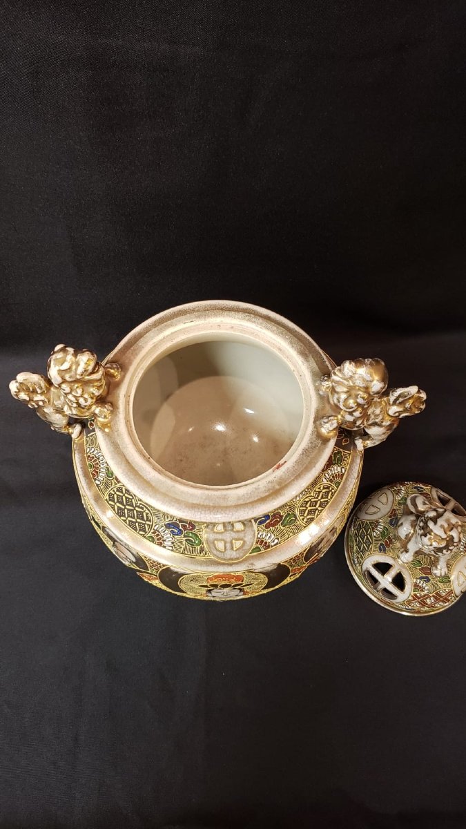 Brûle-parfum - Satsuma - Fin XIXe-photo-7