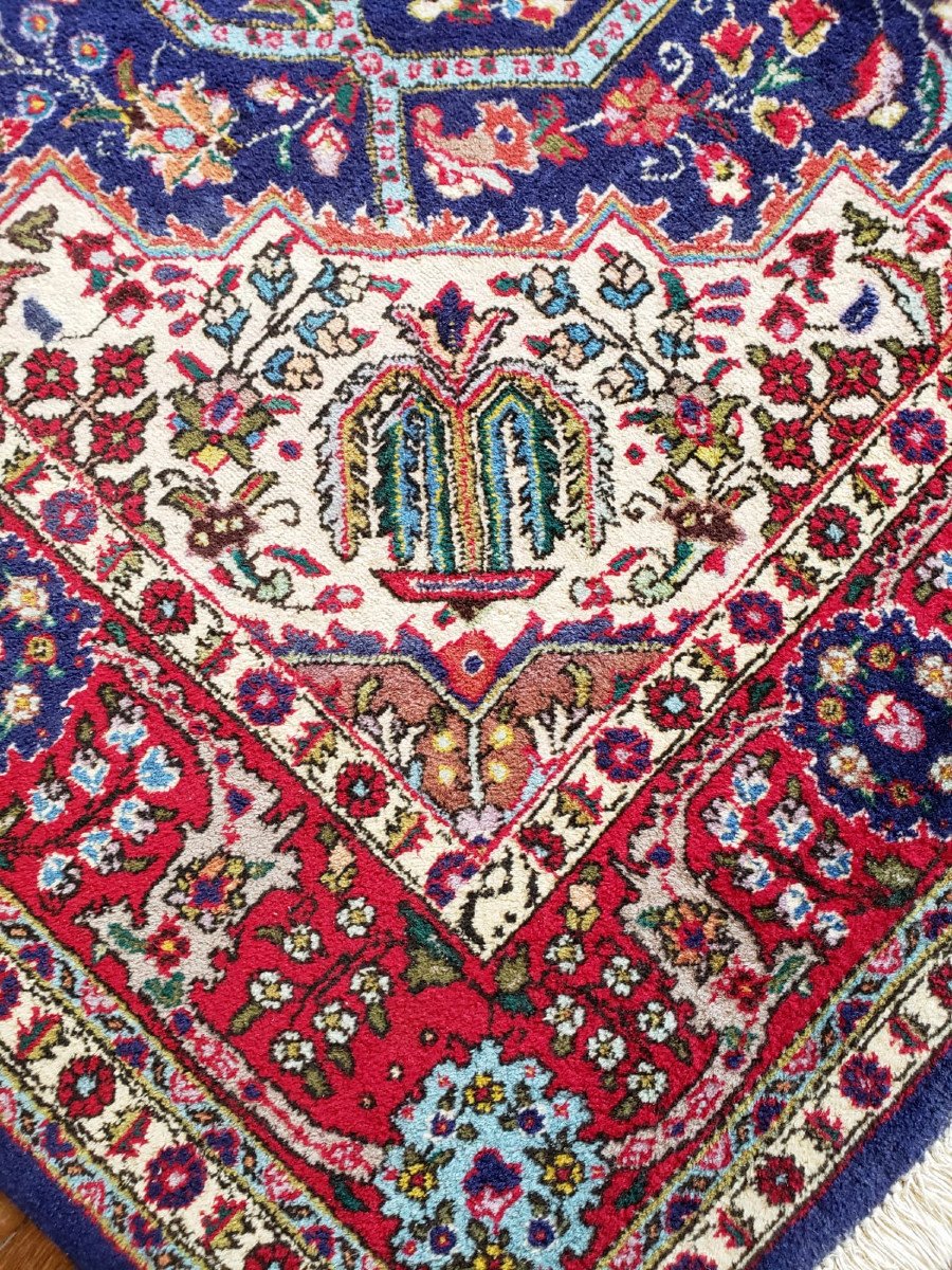 Tapis d&#039;Orient Tabriz  - 201 X 312 Cm-photo-5