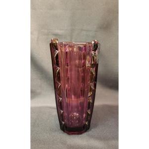 Art Deco Crystal Vase - Rudolf Schröter