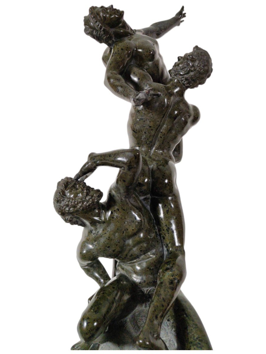 Sculpture Serpentine XIXème Siècle.