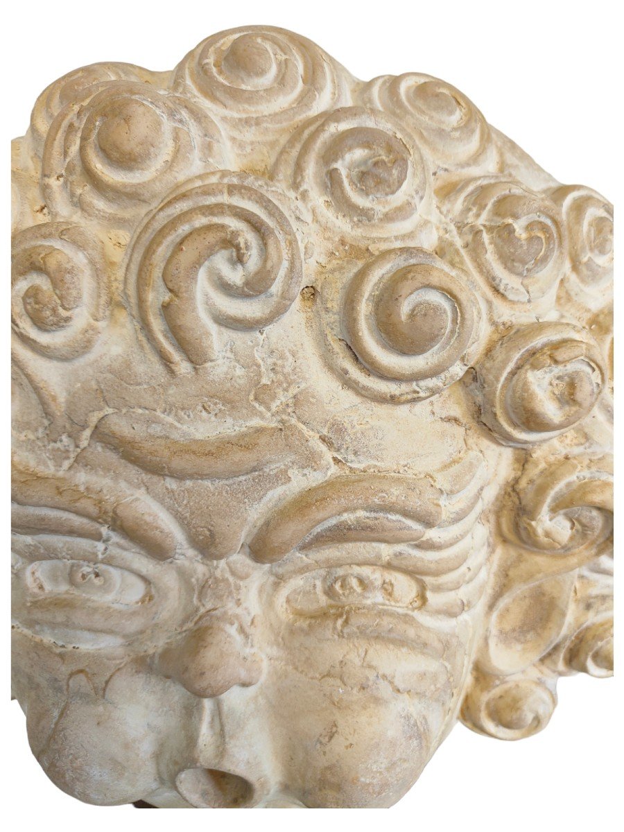 Masqueron De Fontaine In Terracotta-photo-4